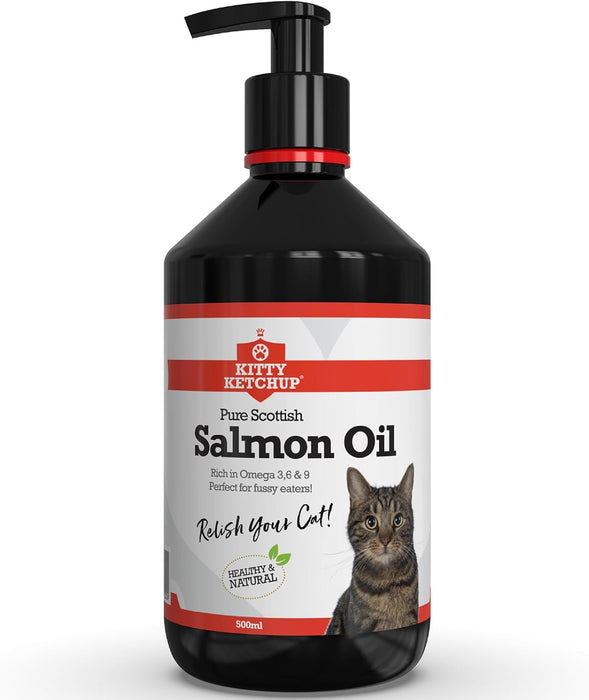 Pure Scottish Salmon Oil for Cats - 500ml